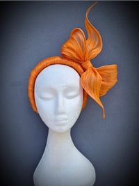 'Bowie' Headband in Medium Orange