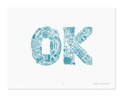 Image of OK (2 color edition) by  Erik Marinovich