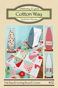 Image of Patchwork Ironing Board - Paper Pattern #921