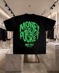 Image 2 of SPIN TEE // GREEN