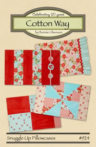 Image of Snuggle Up Pillowcases - Paper Pattern #924