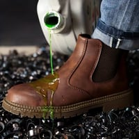 Image 14 of Steel Toe Safety Shoes & Boots | Puncture Proof Work Shoes + 1Pair of 4D Shoe In-Soles
