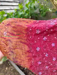 Image 4 of Wanderlust Stevie top Maroon glitter  throughout upto 14