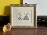 Image 1 of Framed Antique Steel Engraving