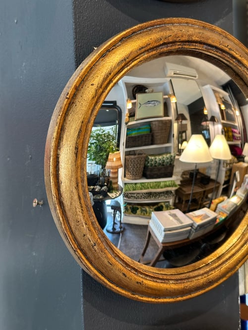 Image of Gold Convex Mirror