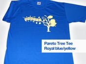 Image of Pareto - Tee - Blue and Yellow