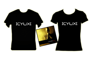 Image of cd "alpha" & t-shirt "CYLiX" . . . . . . . . . . . . (No shipping costs!)
