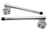 Image 2 of 35mm Clip On CNC Adjustable Handkebars w/ 1" Rise 