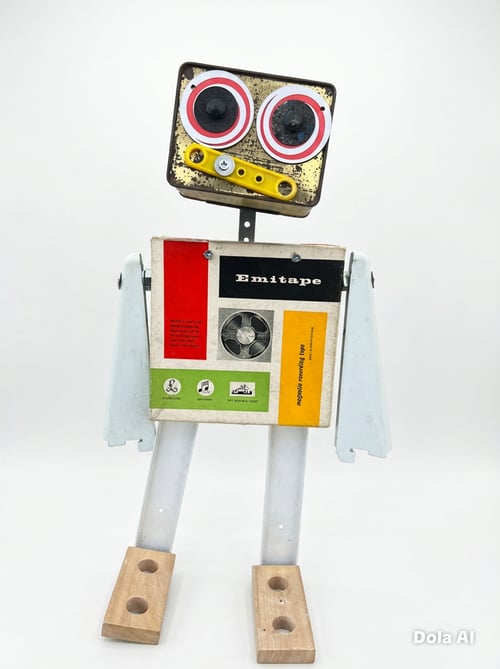 Image of Wall hanging robots