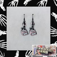 Haunted Typewriter Earrings