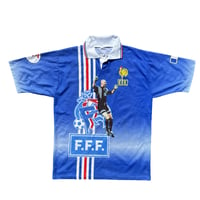 Image 1 of Rare Barthez France 98 Bootleg Football Shirt 
