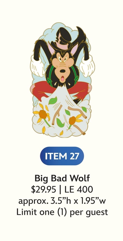 Image of Big bad wolf wdi pin le 400