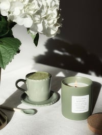 Image 2 of Ceramic Matcha Candle