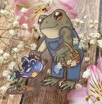 Image 2 of “Gardening Toad” stickers