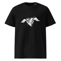 Image 1 of Mad Love Heart | organic unisex t-shirt (dark colors)