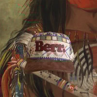 Image 3 of BERR LOGO TAPESTRY SNAPBACK {TRIBAL}