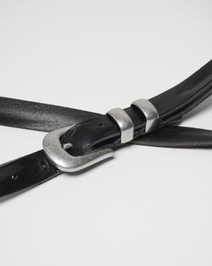 Image of KLDSCOPE - Joey Leather Belt (Wave)