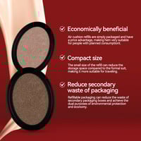 Image 3 of Cushion Refill Foundation Waterproof Semi-Matte Red Finish 72-Hour Wear Long-Lasting Buildable Cover