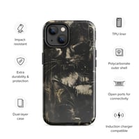 Image 24 of Cuddling Black Cats Goth Inspired Tough Case for iPhone®