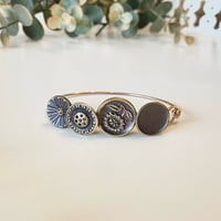Image 3 of "Nurtured" Vintage Button Bracelet