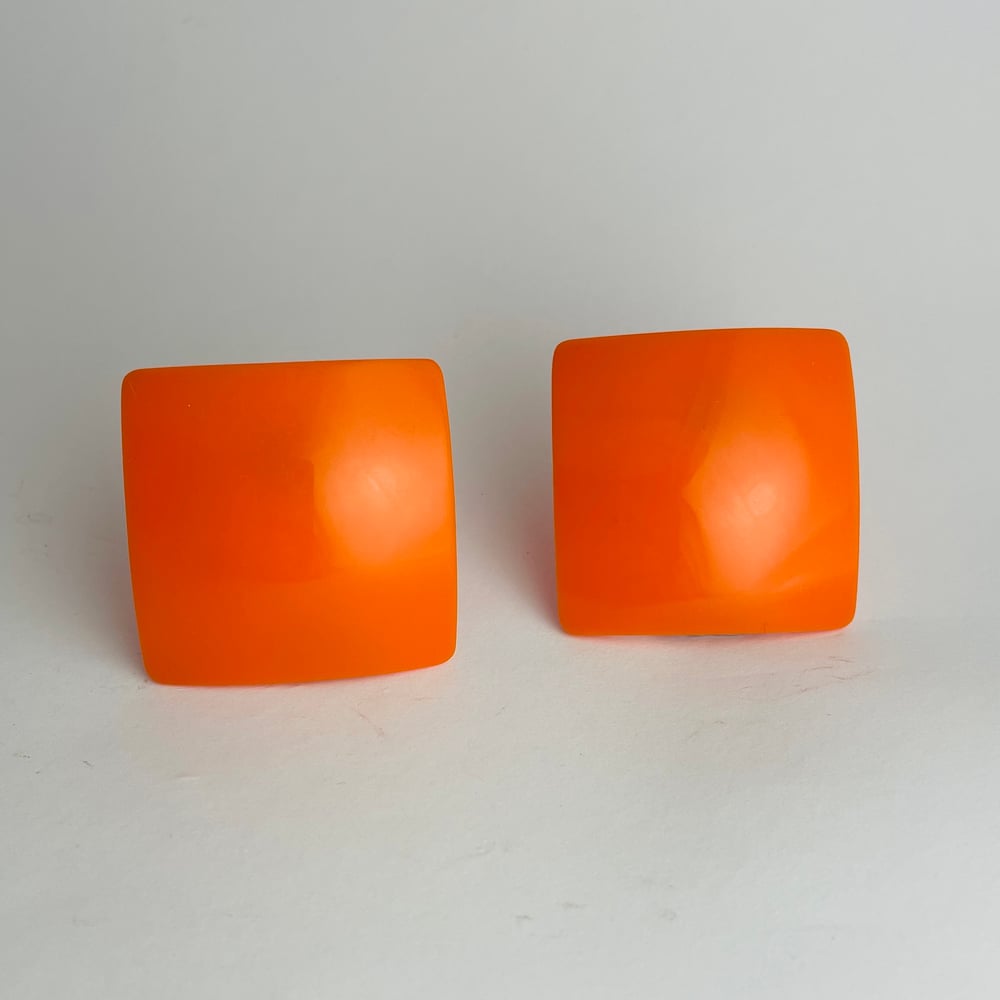 Image of Square Stud Earrings 