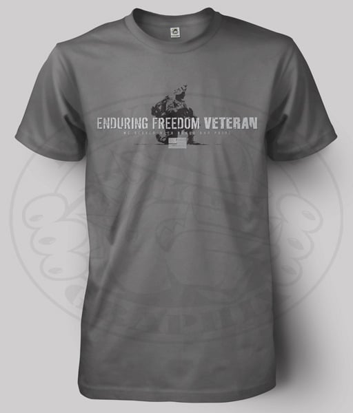 Image of ENDURING FREEDOM VETERAN T-Shirt