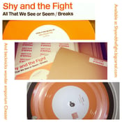 Image of All that we see or seem/Breaks Lmtd Orange Vinyl 