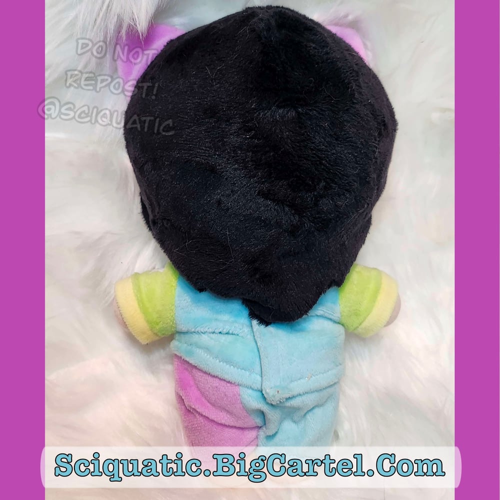 Image of Pastel Cat Teacher Plush