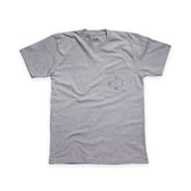 Image of Heather Grey Pocket Tee