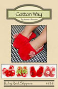 Image of Ruby Red Slippers - Paper Pattern #938