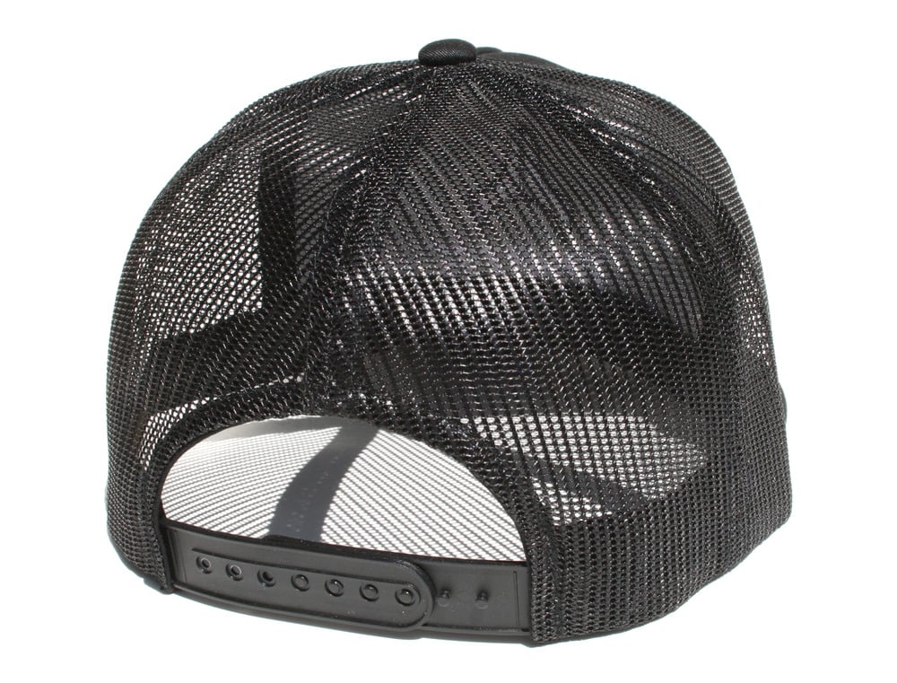 Image of Mantis Hat - Mesh Snapback / Patch / Charcoal gray
