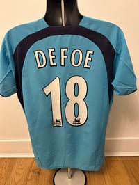 Image 3 of Tottenham Hotspur “DEFOE 18” 2006/07 Away Shirt + PL patches (L)