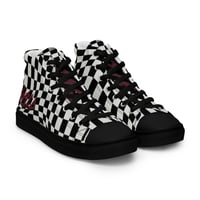 Image 3 of WICKEDxWILD Final Lap Women’s High Top Canvas Shoes