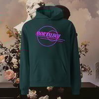 Image 2 of Unisex oversized hoodie Mortal Boy Official Logo (Front/Back) Design