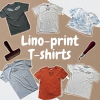 Image 1 of Lino print t-shirts