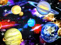 Image 8 of Space Theme Scrub Hats