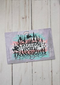 Cryptids for Trans Rights 4x6 Print