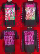 Image of Officially Licensed Gorepot "School Girl Sashimi" Cover Art Short/Long Sleeves Shirts!!