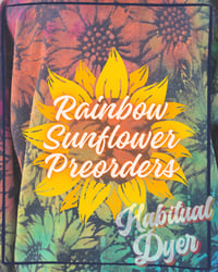 Rainbow Sunflowers