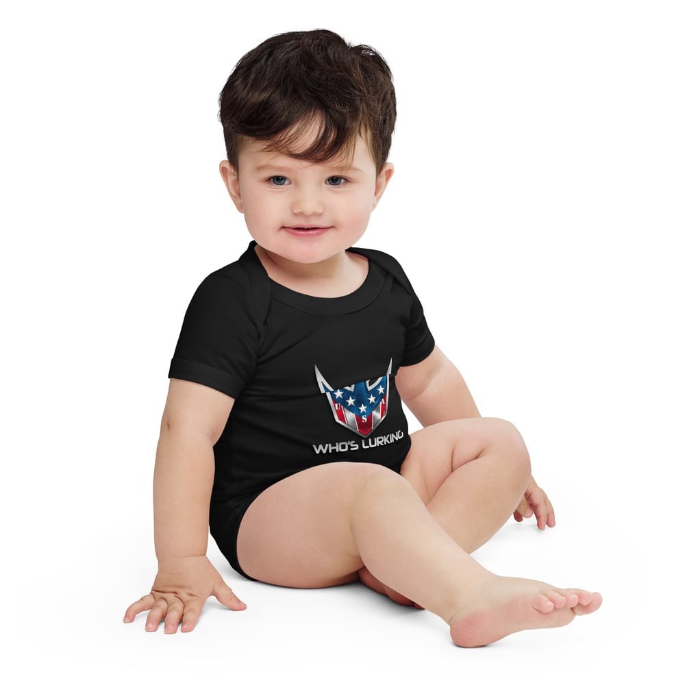 Image of Who’s Lurking USA baby T-Shirt