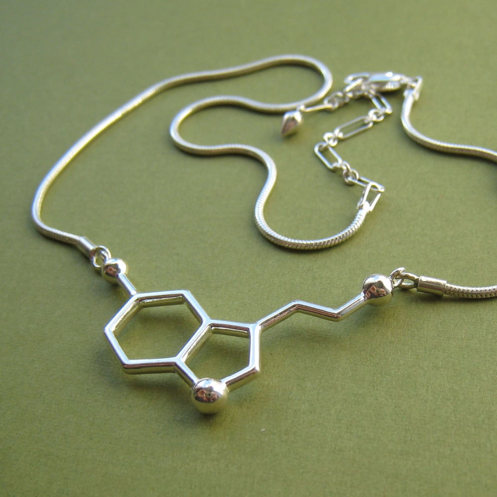 Dopamine Molecule Necklace – Arajera Shop