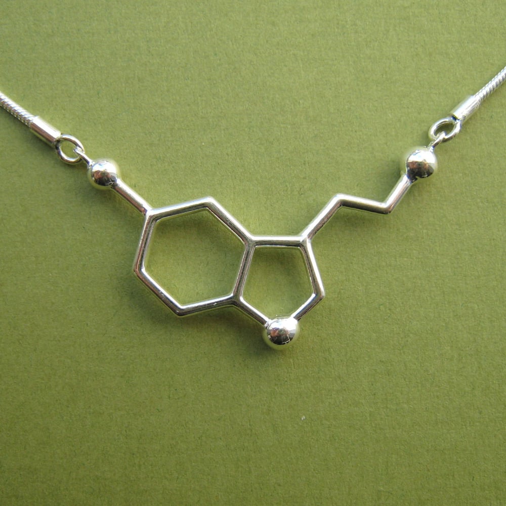 Serotonin Necklace – Silver Science