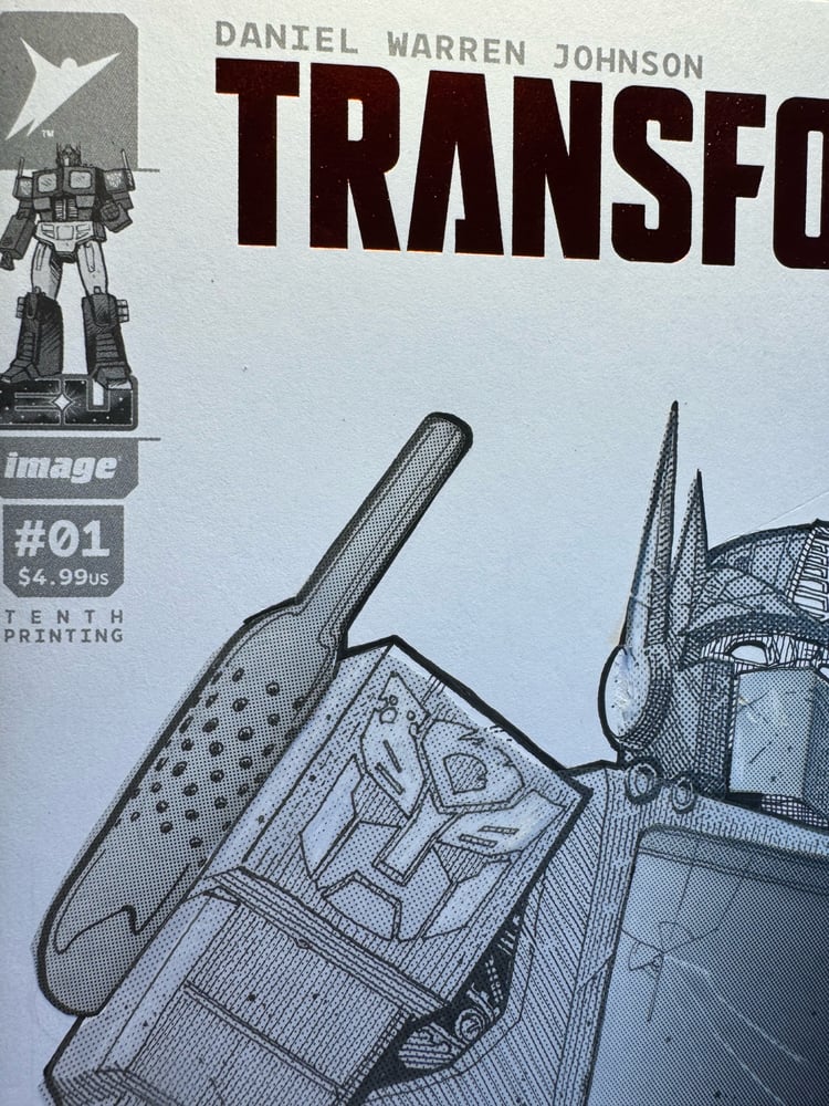 Image of Transformers 1 OP sketch cover