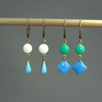 Image 2 of Boucles d’oreilles bicolores 