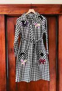 Image 1 of HARLEQUIN PICNIC DRESS