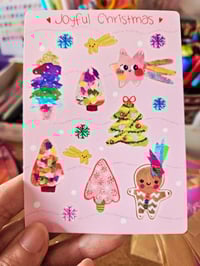 Image 1 of  Christmas sticker sheet