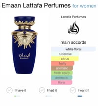 Image 2 of EMAAN Unisex EDP -by Lattafa