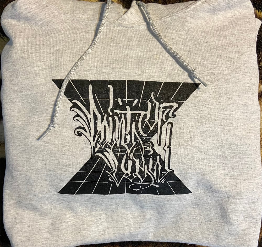 Image of POV Grid. Hoodie Sweater 