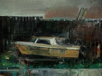 Image 1 of Painting / maleri  / "Forgotten land IV" / 30x40 cm