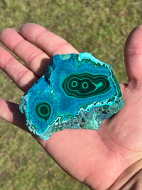 Image 4 of Malachite & Chrysocolla Polished Slab | Congo #3001